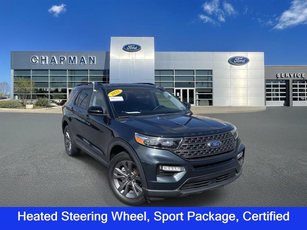 used 2022 Ford Explorer car, priced at $29,641