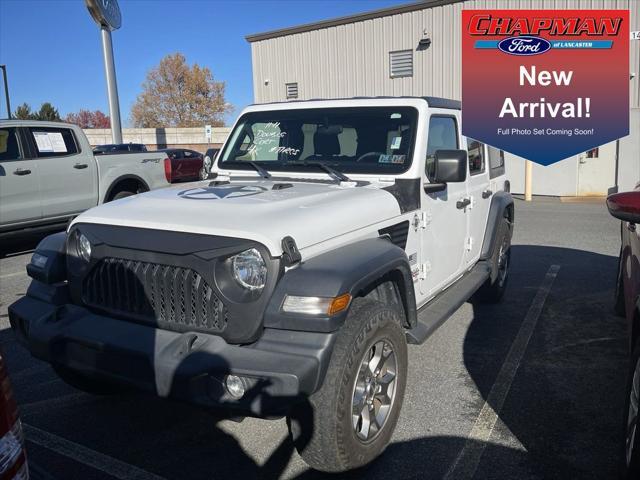 used 2020 Jeep Wrangler Unlimited car, priced at $29,998