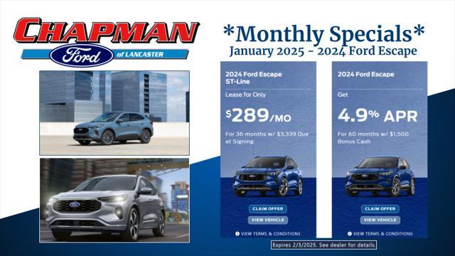 new 2024 Ford Escape car, priced at $39,497