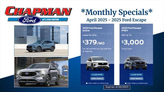 new 2025 Ford Escape car, priced at $38,387