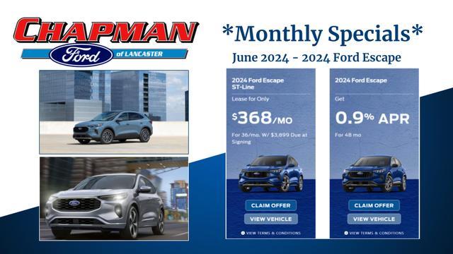 new 2024 Ford Escape car, priced at $44,017
