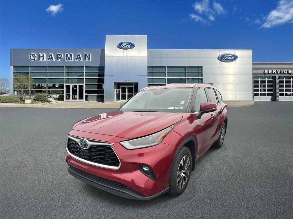 used 2021 Toyota Highlander Hybrid car, priced at $37,482