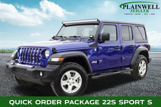 used 2020 Jeep Wrangler Unlimited car, priced at $19,995