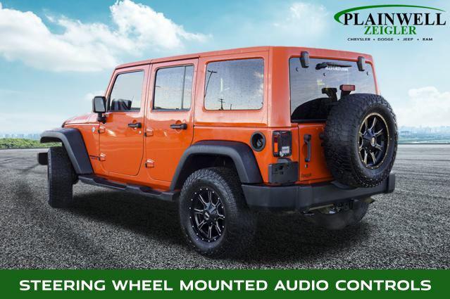 used 2015 Jeep Wrangler Unlimited car, priced at $17,995