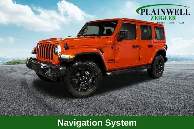 used 2022 Jeep Wrangler Unlimited car, priced at $42,995