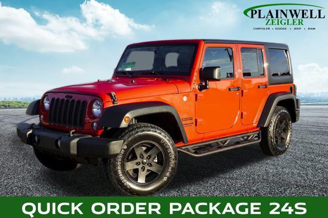 used 2016 Jeep Wrangler Unlimited car, priced at $17,995