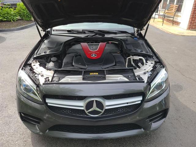 used 2019 Mercedes-Benz AMG C 43 car, priced at $31,490
