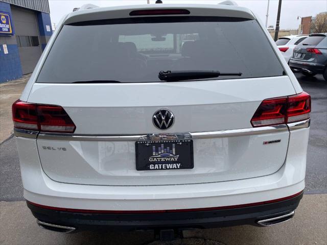 used 2021 Volkswagen Atlas car, priced at $24,999