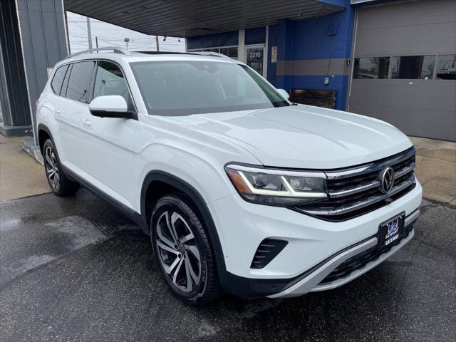 used 2021 Volkswagen Atlas car, priced at $24,999