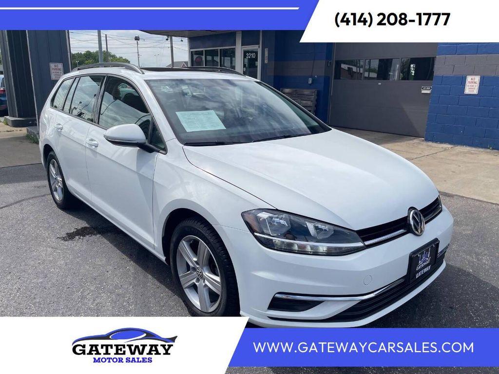 used 2018 Volkswagen Golf SportWagen car, priced at $13,999