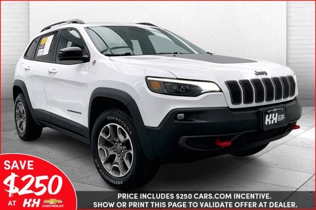 used 2022 Jeep Cherokee car, priced at $23,250
