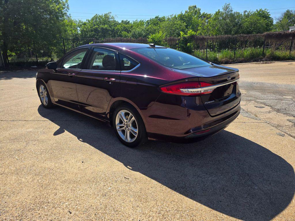 used 2018 Ford Fusion car, priced at $7,500