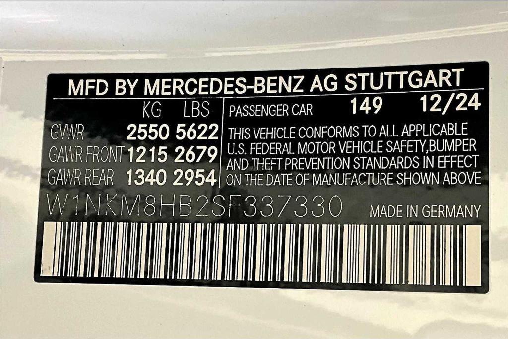 new 2025 Mercedes-Benz AMG GLC 43 car, priced at $76,660