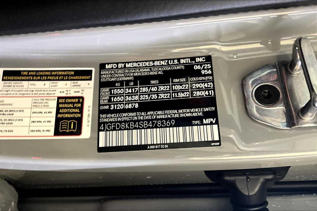 new 2025 Mercedes-Benz AMG GLE 63 car, priced at $152,295