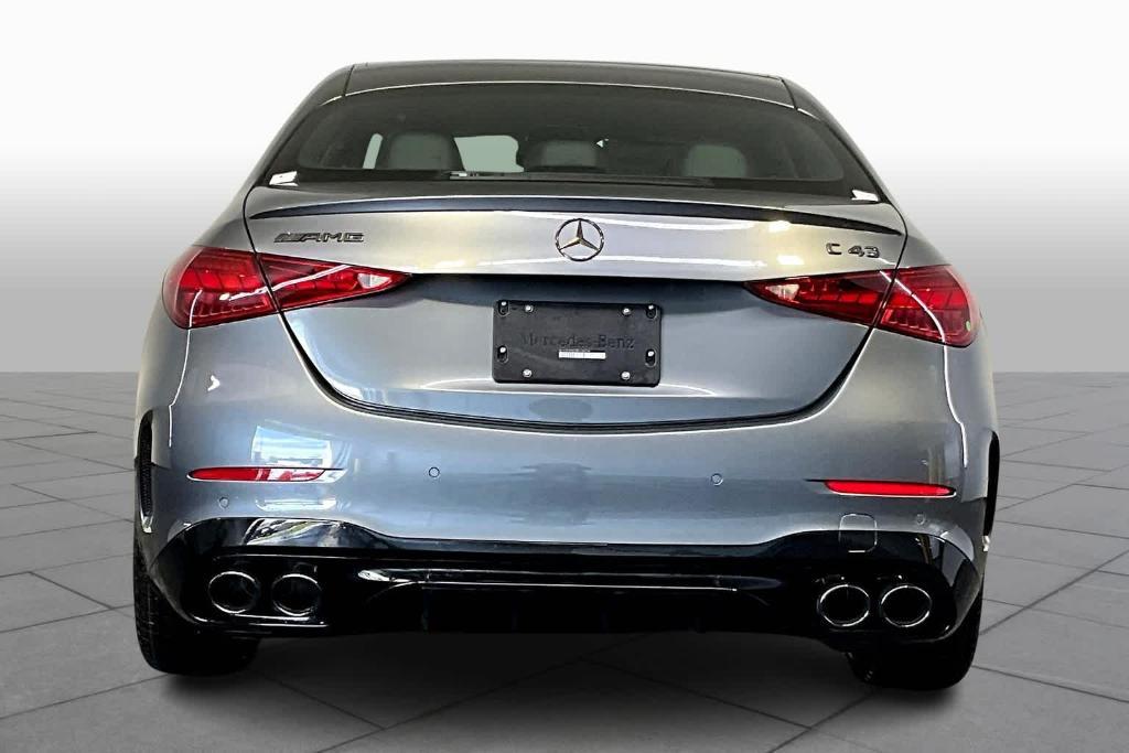 new 2024 Mercedes-Benz AMG C 43 car, priced at $67,080