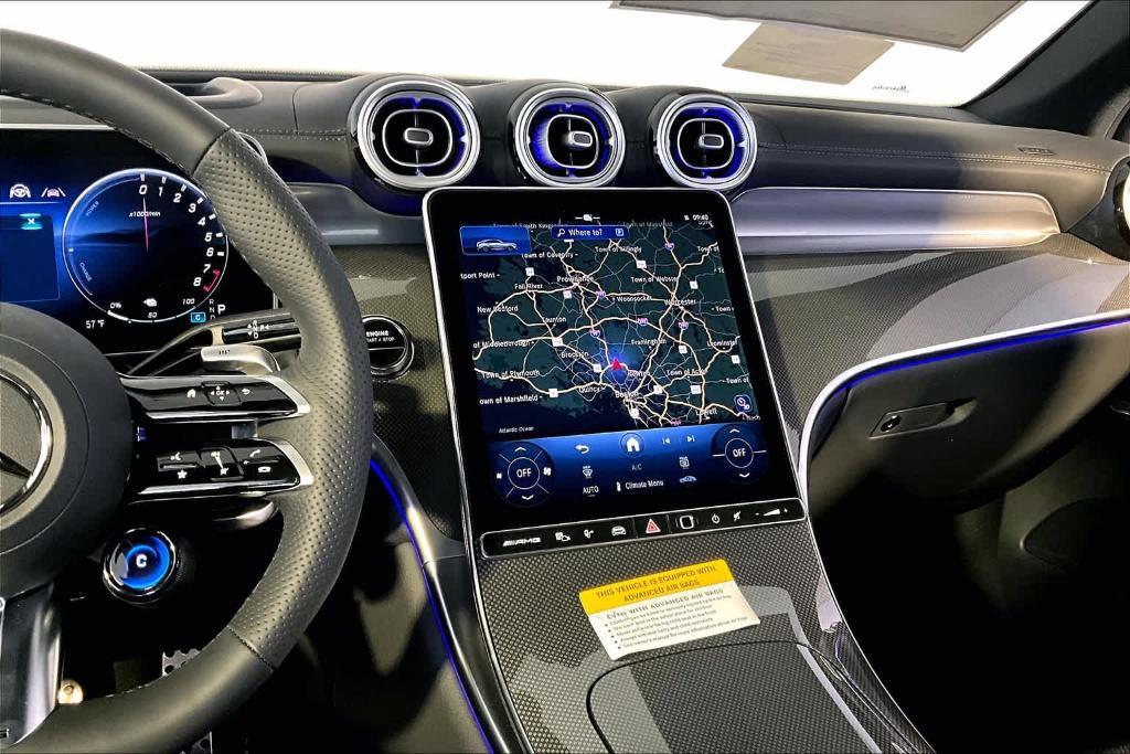 new 2025 Mercedes-Benz AMG GLC 63 car, priced at $101,750