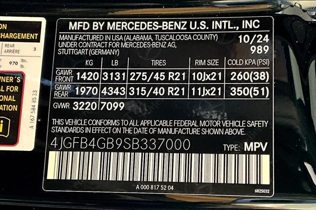 new 2025 Mercedes-Benz GLE 450e car, priced at $85,530