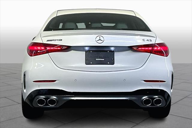 new 2025 Mercedes-Benz AMG C 43 car, priced at $75,210