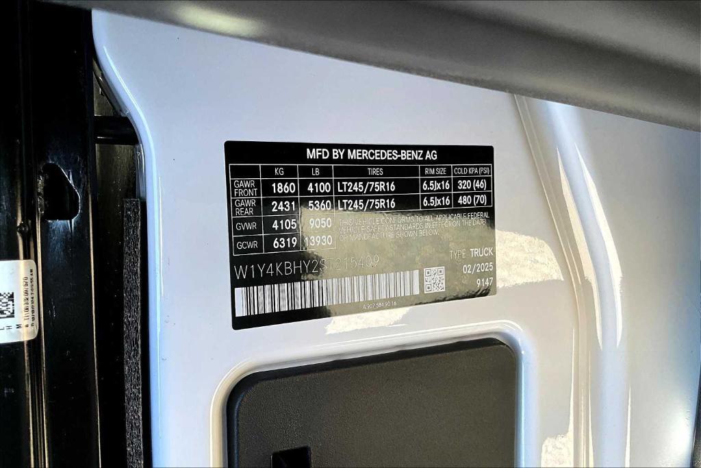 new 2025 Mercedes-Benz Sprinter 2500 car, priced at $62,814