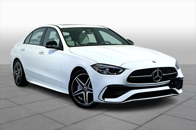 used 2024 Mercedes-Benz C-Class car, priced at $43,495