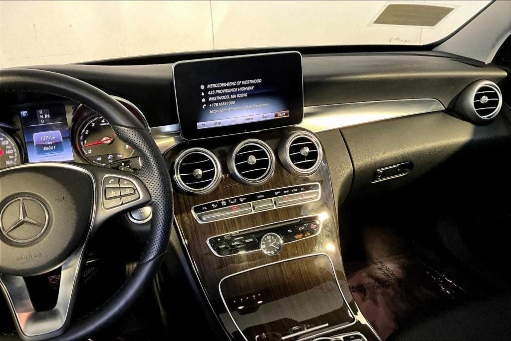 used 2017 Mercedes-Benz C-Class car, priced at $16,333