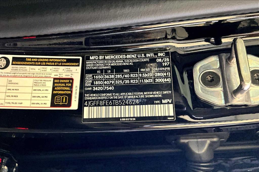 new 2026 Mercedes-Benz GLS 580 car, priced at $130,185