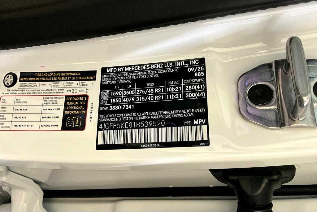 new 2026 Mercedes-Benz GLS 450 car, priced at $105,465