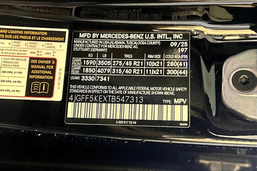 new 2026 Mercedes-Benz GLS 450 car, priced at $98,925
