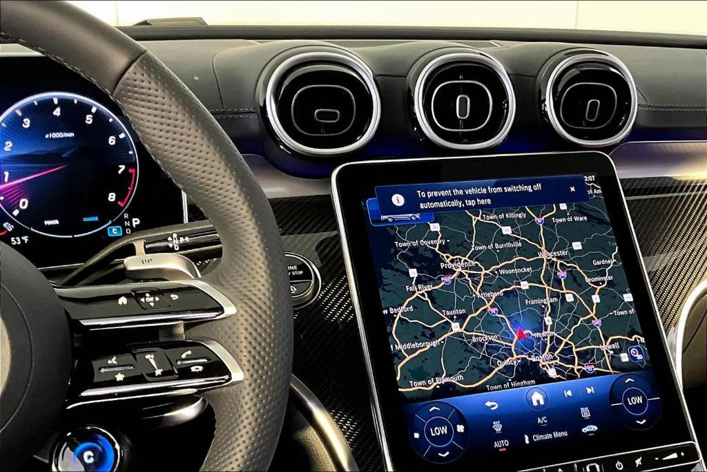 new 2025 Mercedes-Benz AMG C 43 car, priced at $71,470