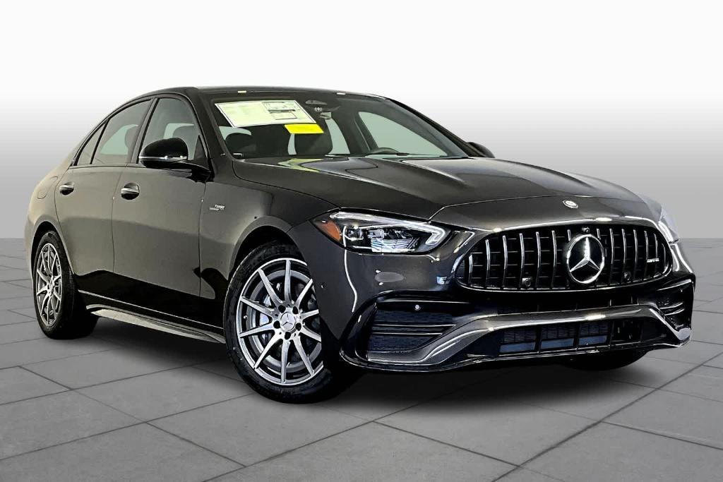 new 2025 Mercedes-Benz AMG C 43 car, priced at $71,470