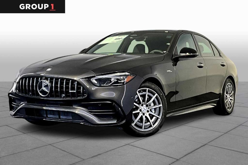 new 2025 Mercedes-Benz AMG C 43 car, priced at $71,470