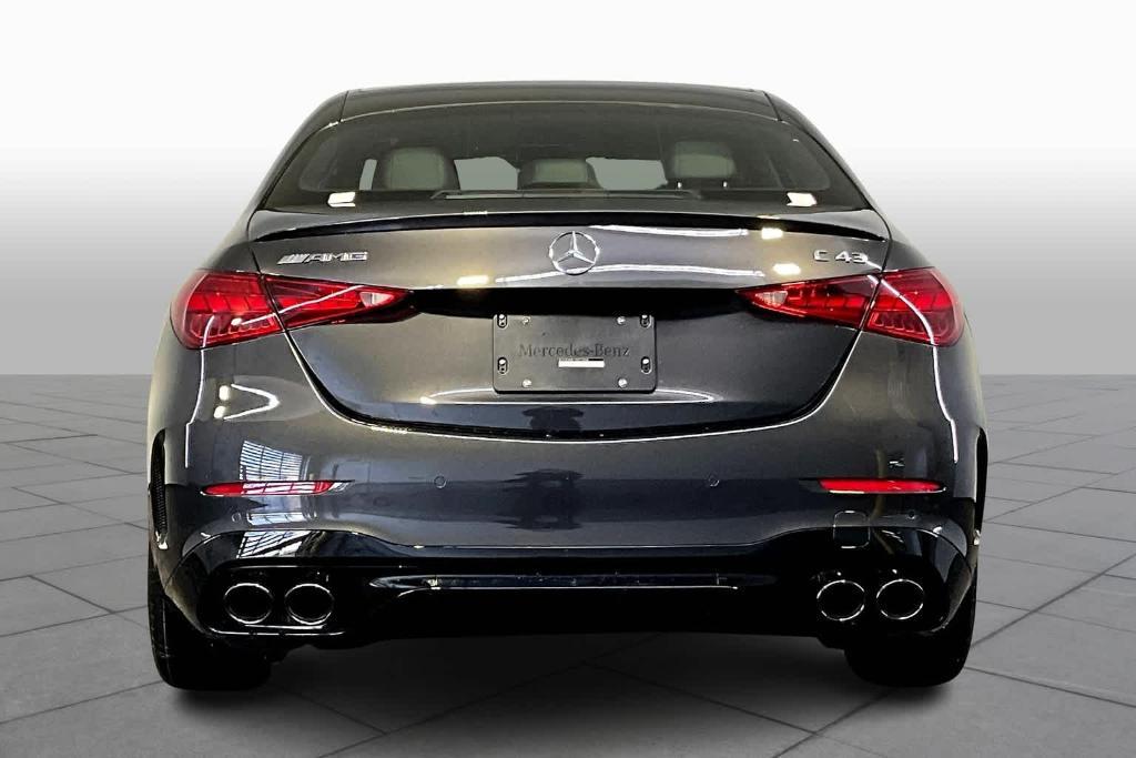 new 2025 Mercedes-Benz AMG C 43 car, priced at $71,470