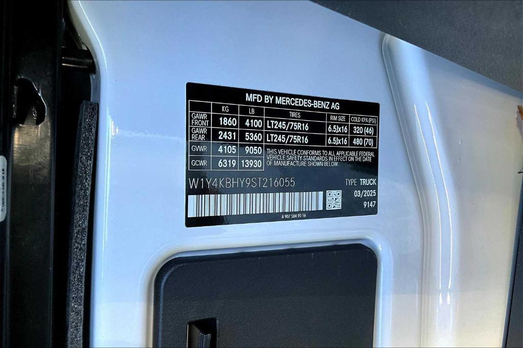 new 2025 Mercedes-Benz Sprinter 2500 car, priced at $62,814