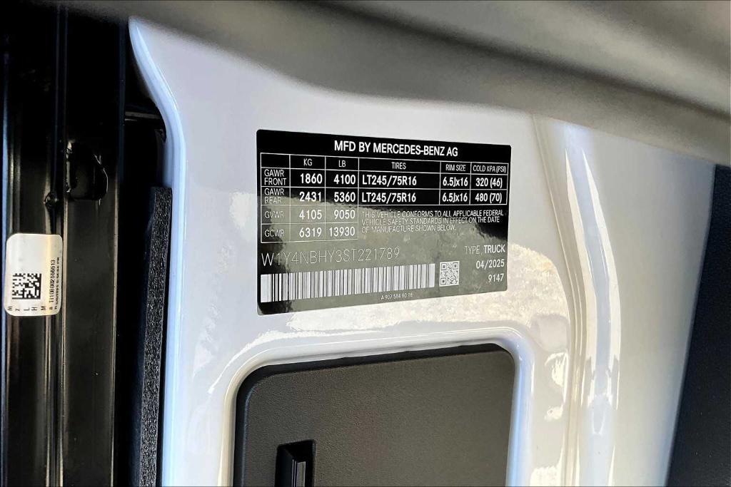 new 2025 Mercedes-Benz Sprinter 2500 car, priced at $62,183