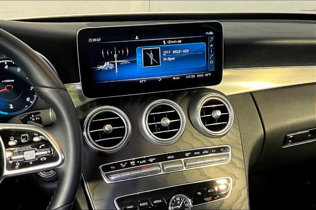 used 2021 Mercedes-Benz C-Class car, priced at $29,995