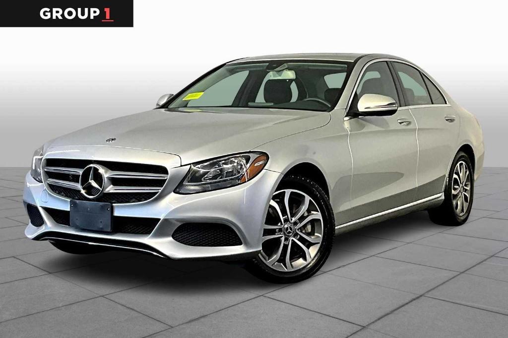 used 2018 Mercedes-Benz C-Class car, priced at $18,900