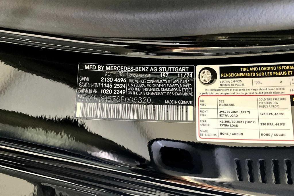 new 2025 Mercedes-Benz AMG GT 63 car, priced at $203,350
