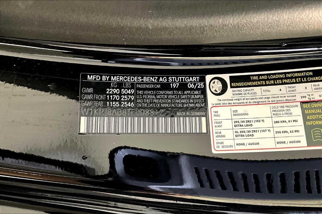 new 2026 Mercedes-Benz AMG GT 55 car, priced at $166,345
