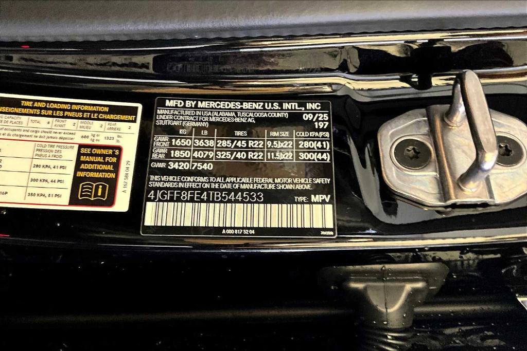new 2026 Mercedes-Benz GLS 580 car, priced at $125,275