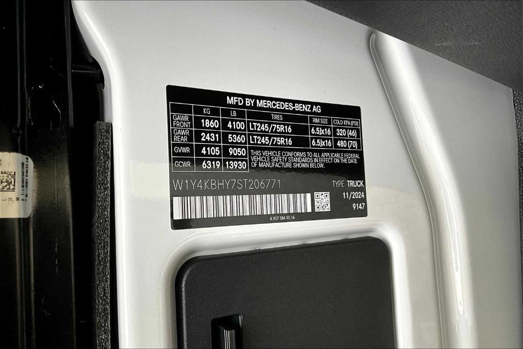 new 2025 Mercedes-Benz Sprinter 2500 car, priced at $66,105