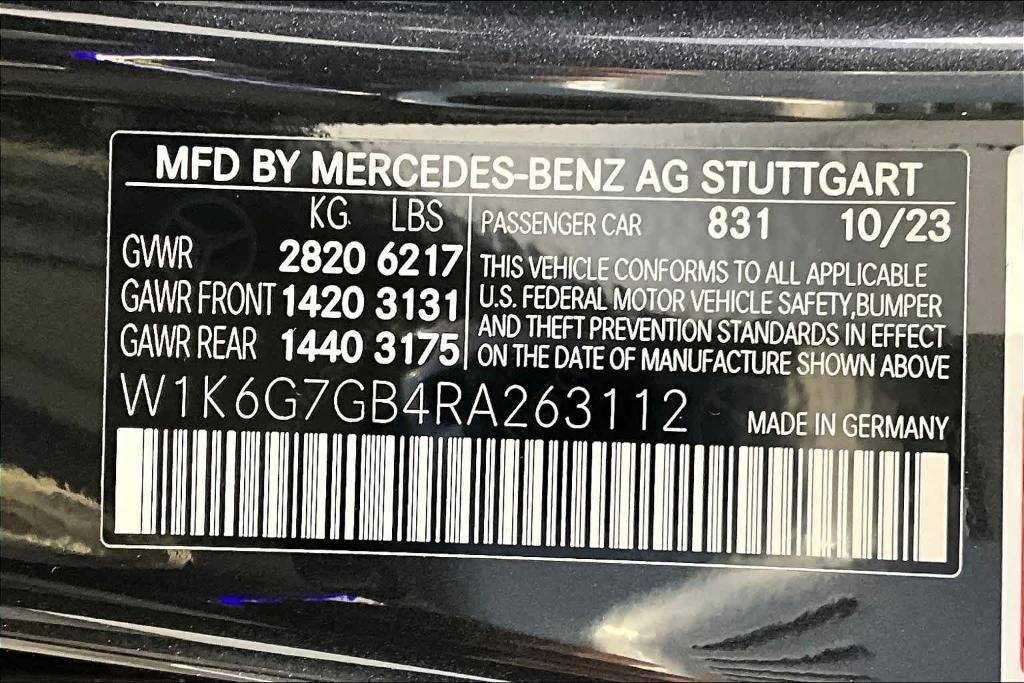 new 2024 Mercedes-Benz S-Class car, priced at $137,240