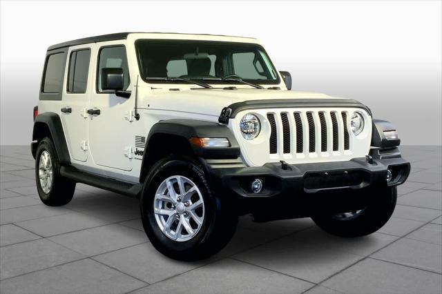 used 2023 Jeep Wrangler car, priced at $33,495