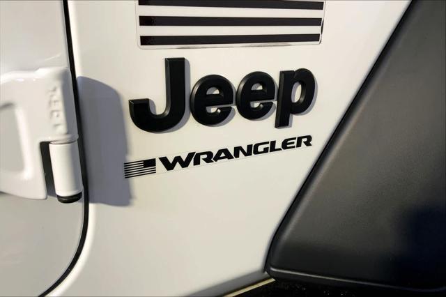 used 2023 Jeep Wrangler car, priced at $33,495