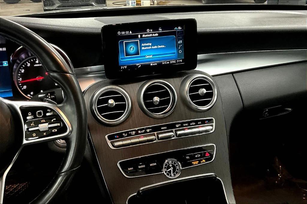 used 2019 Mercedes-Benz C-Class car, priced at $24,998