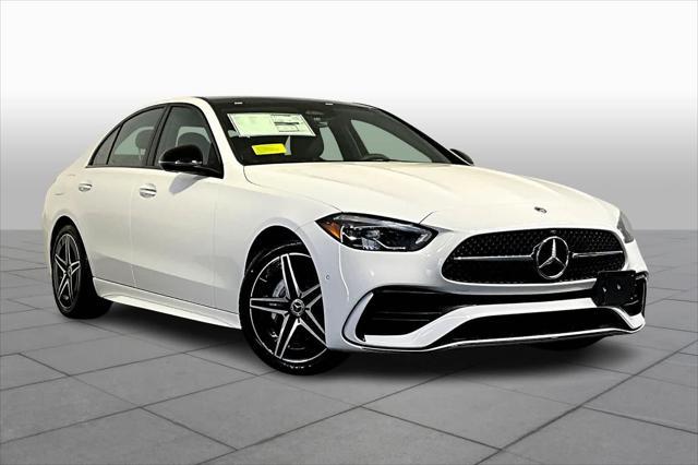 new 2025 Mercedes-Benz C-Class car, priced at $59,420