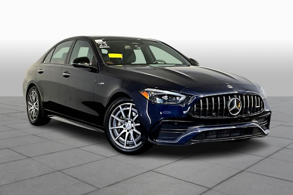 used 2023 Mercedes-Benz AMG C 43 car, priced at $47,693