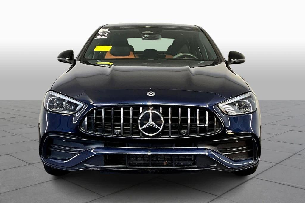 used 2023 Mercedes-Benz AMG C 43 car, priced at $47,693