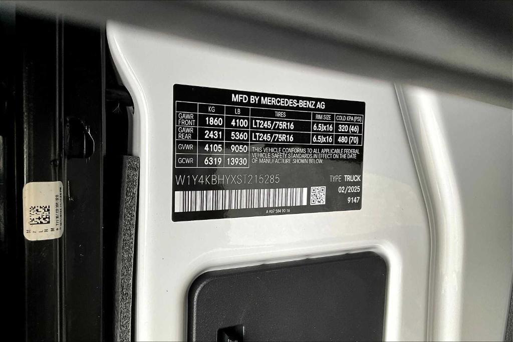 new 2025 Mercedes-Benz Sprinter 2500 car, priced at $62,814