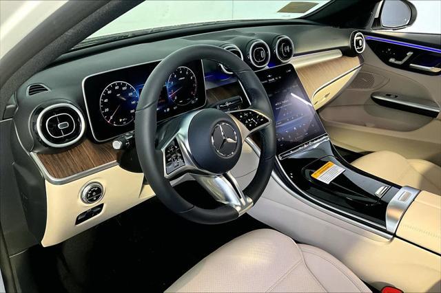 new 2024 Mercedes-Benz C-Class car, priced at $50,295