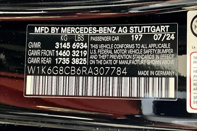 new 2024 Mercedes-Benz AMG S 63 E car, priced at $205,180